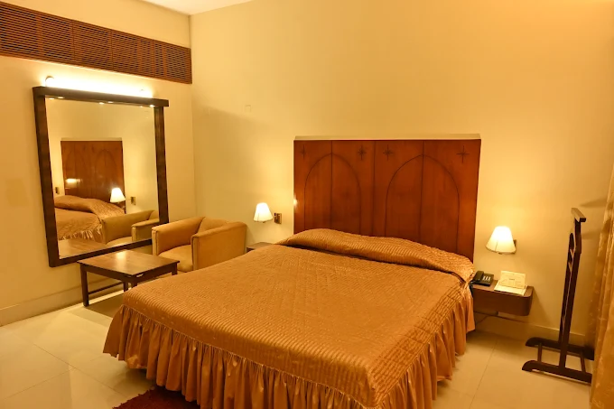 Hotel room interior